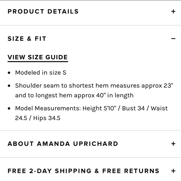 NWT Amanda Uprichard Janet Dress in Black Size XL - Picture 11 of 11